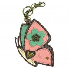 Key Fob - Butterfly (Pink)