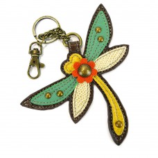 Key Fob - Dragonfly (Brown)