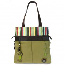 Convertible Crossbody Tote - (Olive)